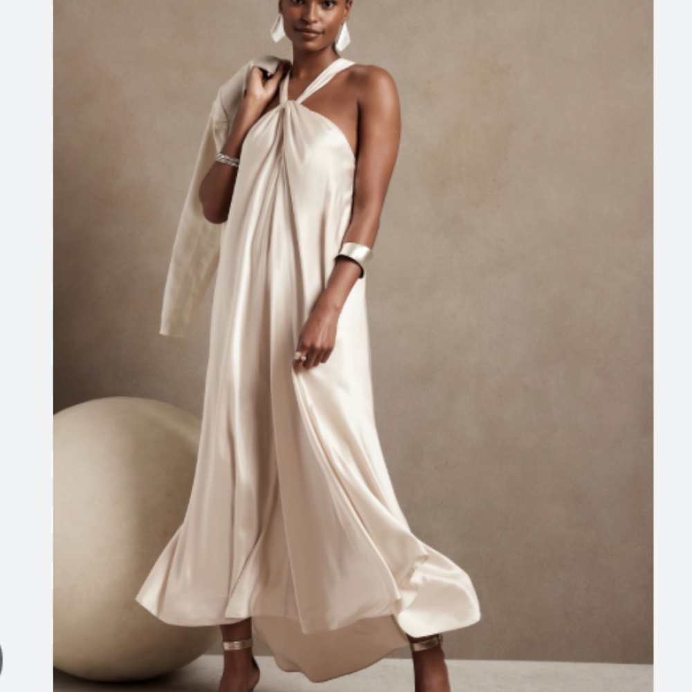 Banana Republic Belay Silk Dress